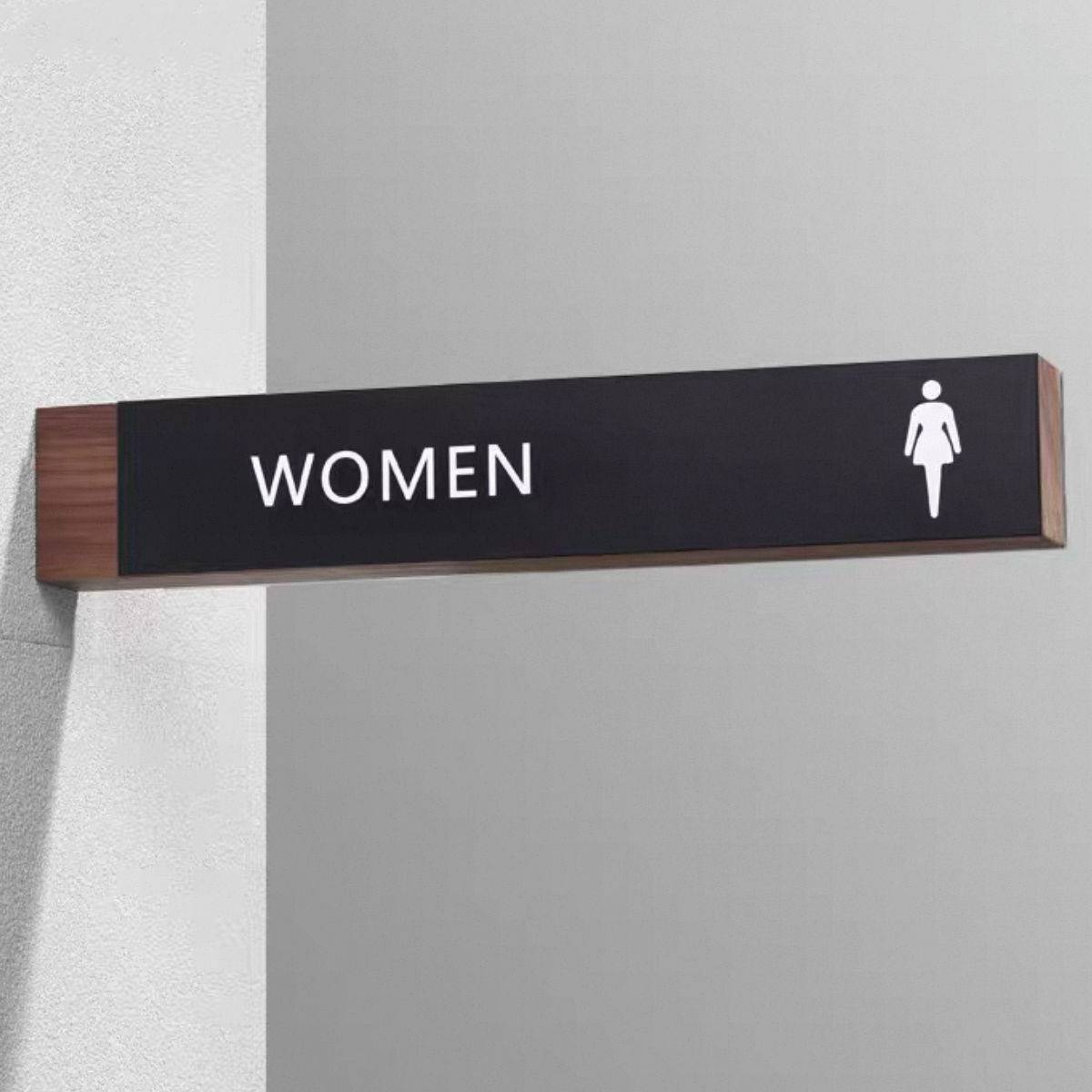 Interior wayfinding signage system